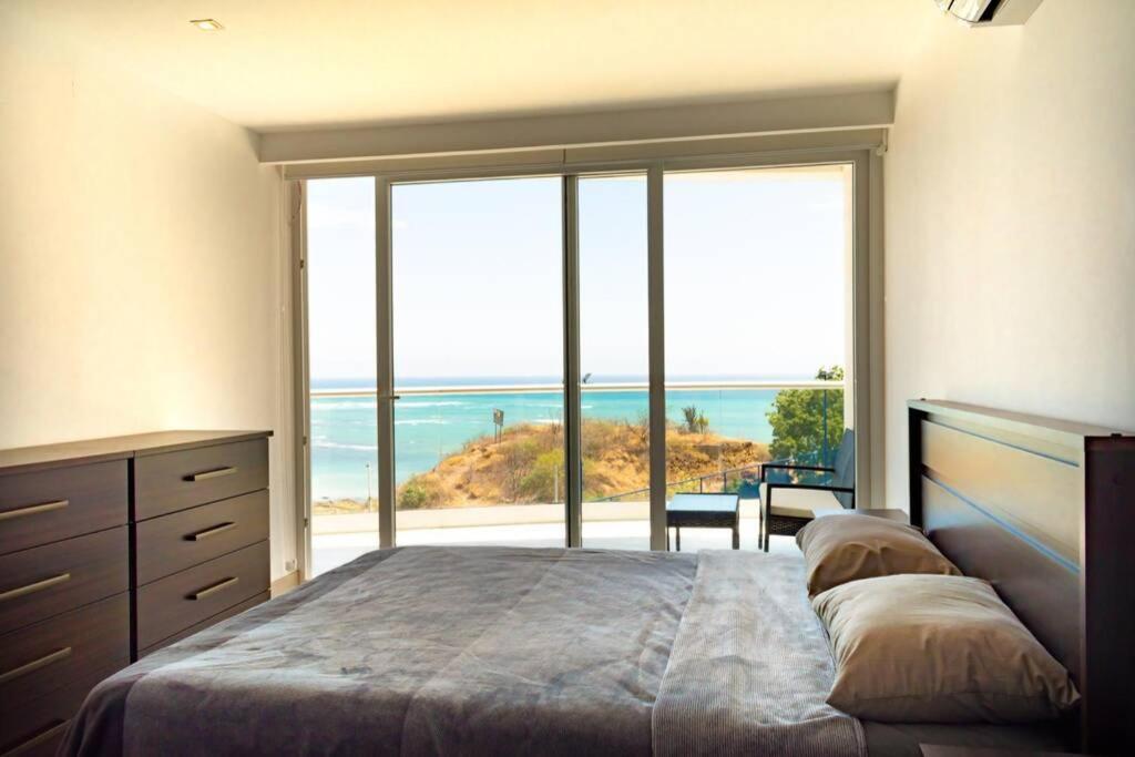 M3 Lujoso Y Comodo Departamento Con Playa 2 Piscinas Cancha De Tenis Jacuzzi Seguridad 24 Horas Manta Luaran gambar