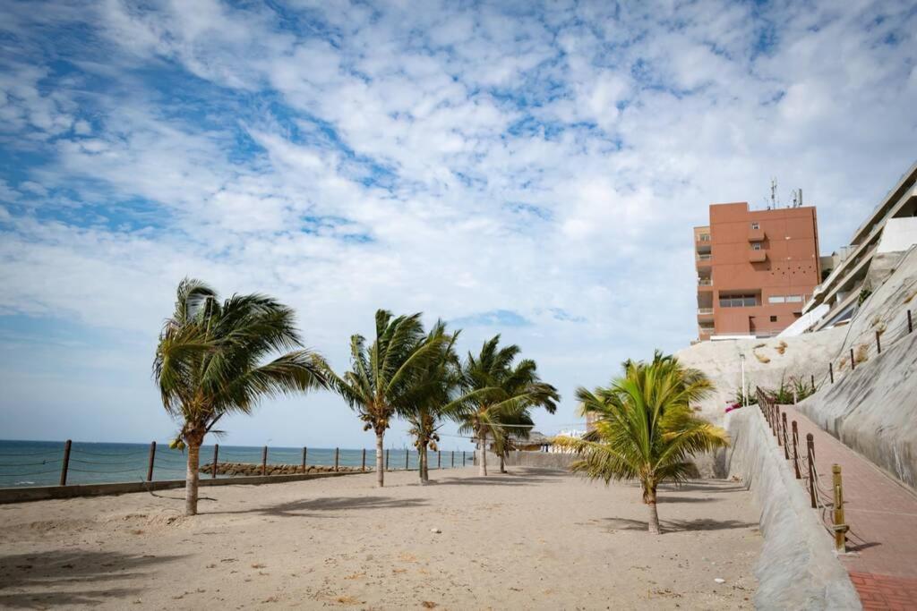 M3 Lujoso Y Comodo Departamento Con Playa 2 Piscinas Cancha De Tenis Jacuzzi Seguridad 24 Horas Manta Luaran gambar