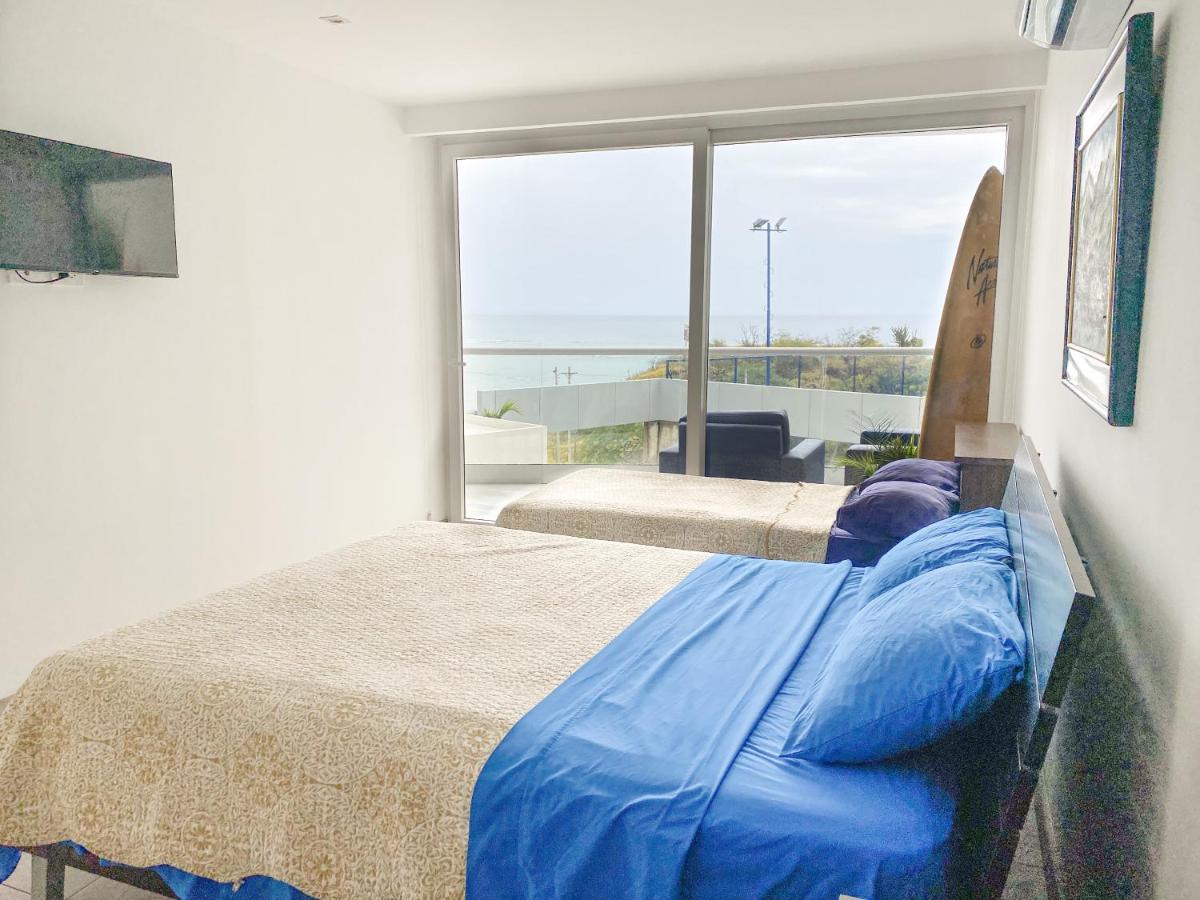 M3 Lujoso Y Comodo Departamento Con Playa 2 Piscinas Cancha De Tenis Jacuzzi Seguridad 24 Horas Manta Luaran gambar
